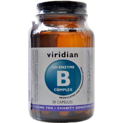 Viridian Co-enzyme B Complex 30 kapsúl