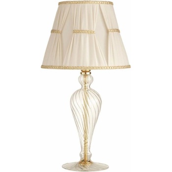 Ondaluce Roxanne Настолна Лампа 1ХЕ14 Ф250мм Злато (lt.roxanned25set)