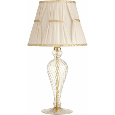 Ondaluce Roxanne Настолна Лампа 1ХЕ14 Ф250мм Злато (lt.roxanned25set)