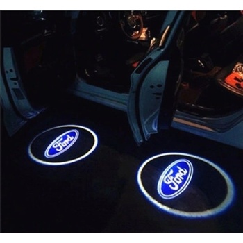 Zhihuinguan 2ks LED Logo uvítacích světel do dveří FORD