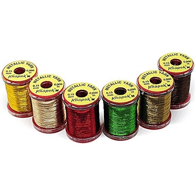Metallic Yarn - Barva Červená