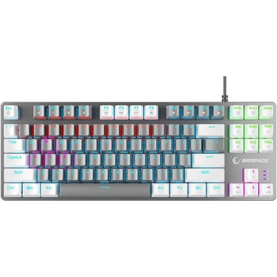 Rampage Snug RGB KRGD Blue Gray/White