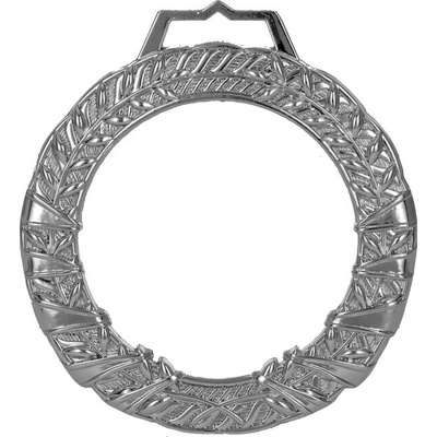 MGM9060/S Medaila sklenená s puzdrom pr.90mm striebro 9x0 8 cm