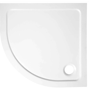SAPHO - Душ корито TECMI четвърт кръг 90x90x3 см, бяло PQ559 (PQ559)