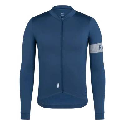 Rapha Pro Team Denim Blue/White s dlhým rukávom pánsky
