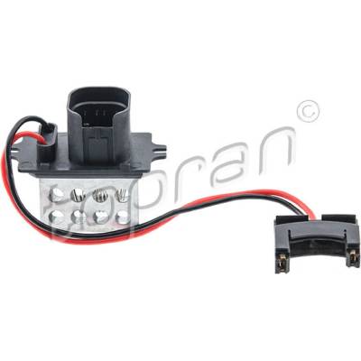 TOPRAN Odpor, vnitřní tlakový ventilátor 701804
