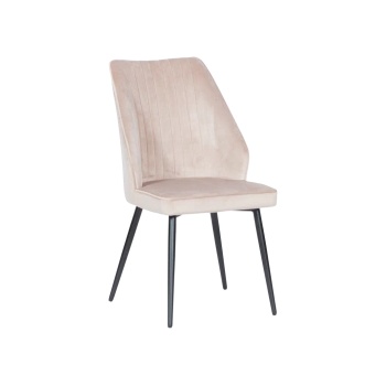 Carmen Трапезен стол laredo - светъл крем