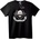 NOONEBRAND Тениска Gentleman Skull Бръснар - 6XL, Black