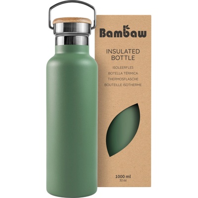 Bambaw Nerezová termoska 1000 ml Sage Green
