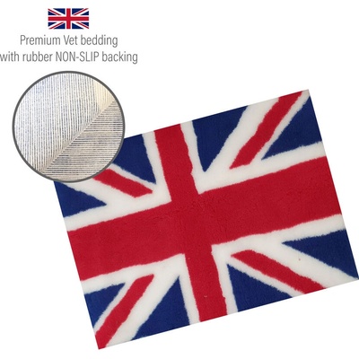 DRYBED Premium Vet Bed Anglická vlajka