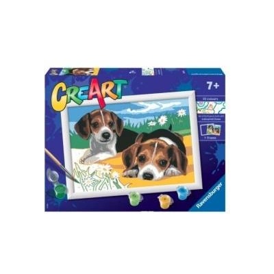 Cre Art Ravensburger Painting CreArt for Kids Puppies Jack Russel