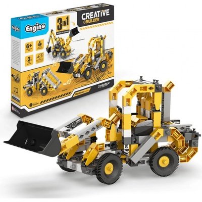 Engino Creative builder nakladač machinery set CB-M20
