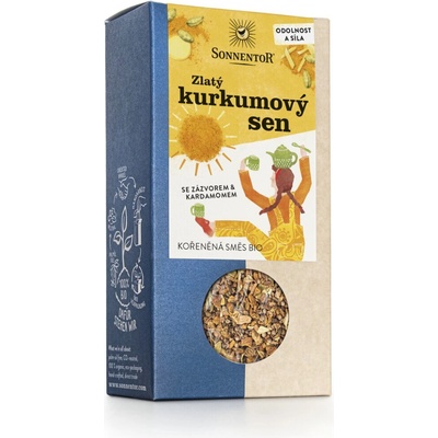 SONNENTOR BIO čaj Zlatý kurkumový sen sypaný 120 g