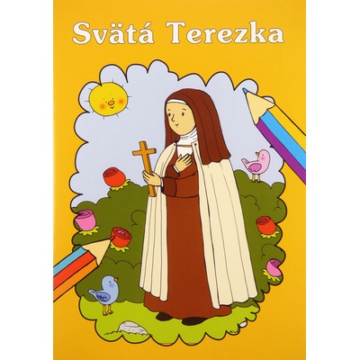 Omaľovanka Svätá Terezka