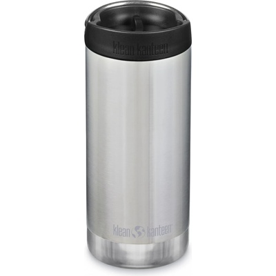 Klean Kanteen Термо бутилка Klean Kanteen TKWide Vacuum Insulated with Café Cap Insulated bottle - Brushed Stainless - размер 473 ml (533-1386-0212)