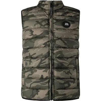 PEPE JEANS Потник Pepe jeans Jack Camo vest - Green (Multi)