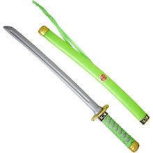 Ptákoviny CB Meč Ninja plastový barevný 60cm Zelená