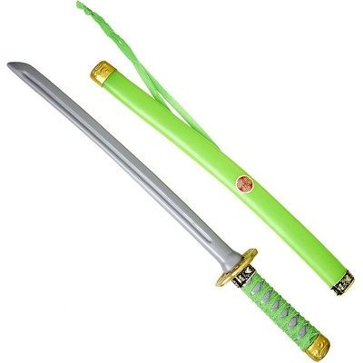 Ptákoviny CB Meč Ninja plastový barevný 60cm Zelená