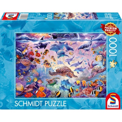 Schmidt Spiele Пъзел Schmidt от 1000 части - Океанска магия (59758)