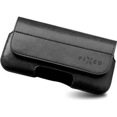 FIXED Хоризонтален калъф Sarif с клипс, размер 5XL+, черен (RPSFH-001-5XL+)