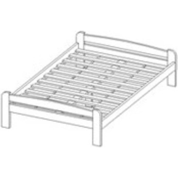 Drewmax Laťkový rošt 200 x 140 cm