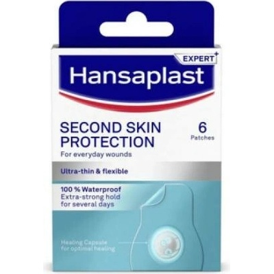 Beiersdorf Hansaplast Second Skin protection hydrokoloidní náplast 6 ks