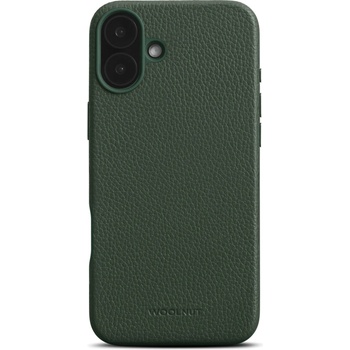 WOOLnut Leather Case for iPhone 16 Plus - Green (K-WN-IP16PL-C-2861-GN)
