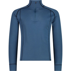 CMP Мъжки вълнен пуловер CMP Kildar Base Layer 35L2617 Merino longsleeve - Avio - размер 48 (EU) (005-7332-0212)