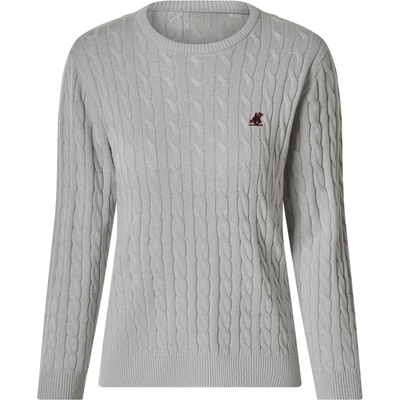 esmara Dámský pletený svetr šedá – Zboží Mobilmania