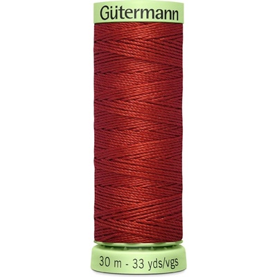Gutermann Gombíková (režná) niť Gütermann 30 m - 221 - červená