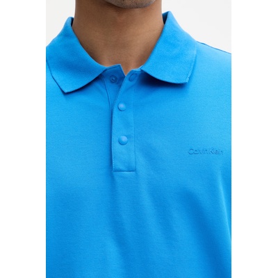 Calvin Klein тениска с яка мъжка с памук (LV04LF208G)