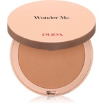 PUPA Milano Wonder Me Bronzer компактна бронзираща пудра за перфектна кожа цвят 002 - Medium Warm 7.5 гр