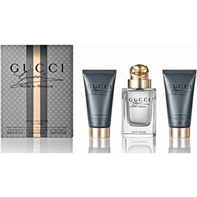 Gucci Made to Measure EDT 90 ml + balzám po holení 50 ml + sprchový gel 50 ml dárková sada