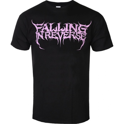 KINGS ROAD мъжка тениска Falling In Reverse - Popular Monster Text - Black - KINGS ROAD - 20241208