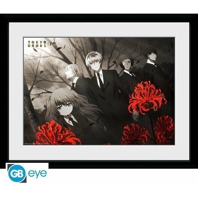 Tokyo Ghoul: re Zarámovaný plakát - Red Flowers