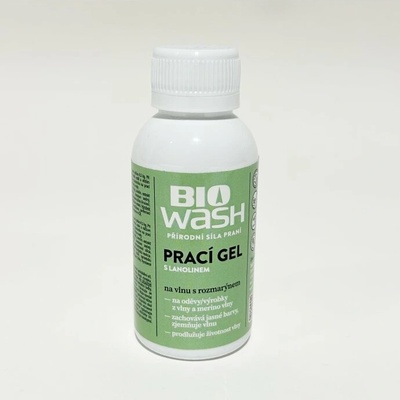 Biowash Prací gel rozmarýn/lanolin 100 ml