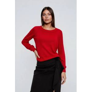 Moodo Вискозен суитшърт червен Moodo Moodo | Cherven | ЖЕНИ | XS