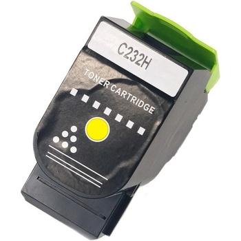 Compatible Lexmark C232HY0 жълт (yellow) съвместим тонер (C232HY0)