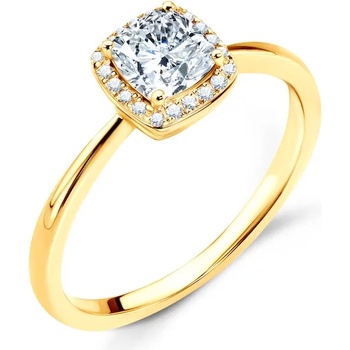 Image 1 of SAVICKI Годежен пръстен: злато. бял сапфир. диаманти