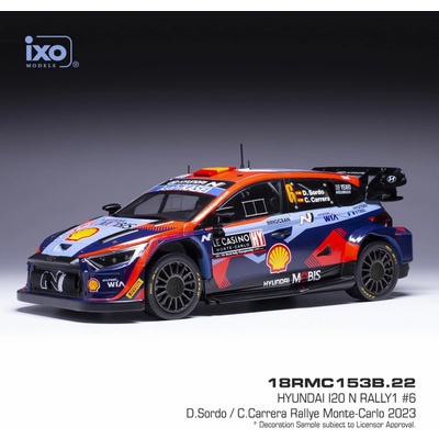 IXO Carrera Hyundai N Rally1 Rallye Monte Carlo 2023 6 Sordo 1:18