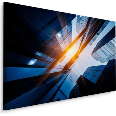 MyBestHome BOX Plátno Mrakodrapy, Šanghaj Varianta: 70x50
