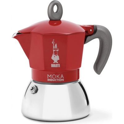 Bialetti New Moka Induction 6 červená