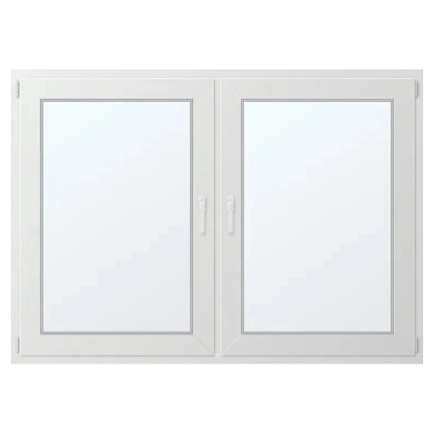 Soft Dvoukřídlé plastové okno 180x130 cm OS+OS se sloupkem – Hledejceny.cz