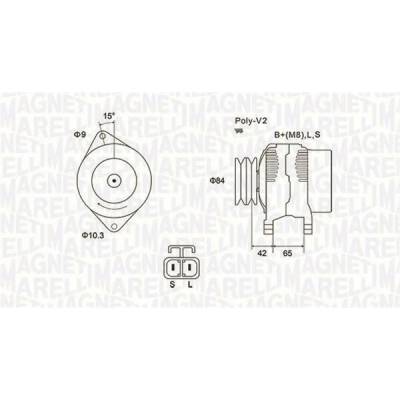 generátor MAGNETI MARELLI 063731530010