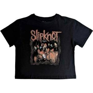 Slipknot Band Frame (Back Print) Black M Дамски Риза (SKCT03LB02)