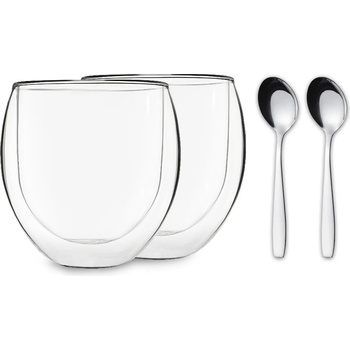 Image 1 of Feelino DUOS Jumbo двустенна чаша 310 мл включително лъжичка (E34IXFP05B) (E34IXFP05B)