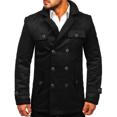 Bolf pánsky zimný kabát M3142 čierny