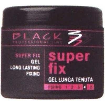 Black Styling Super Fix Gel gél na vlasy extra silně a dlouhodobě tužící 500 ml