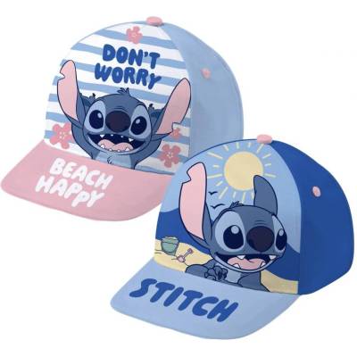 Arditex БЕБЕШКА ШАПКА С КОЗИРКА stitch СИН/РОЗОВ 44/46