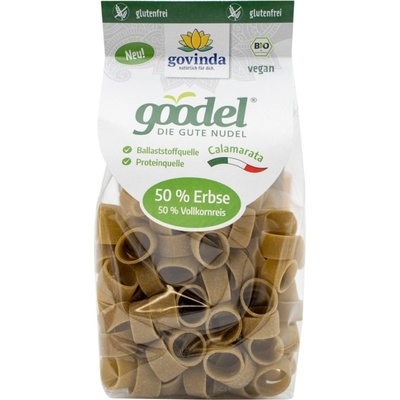 Govinda Těstoviny z rýže a hrachu Calamarata Bio bezlepkové 250 g